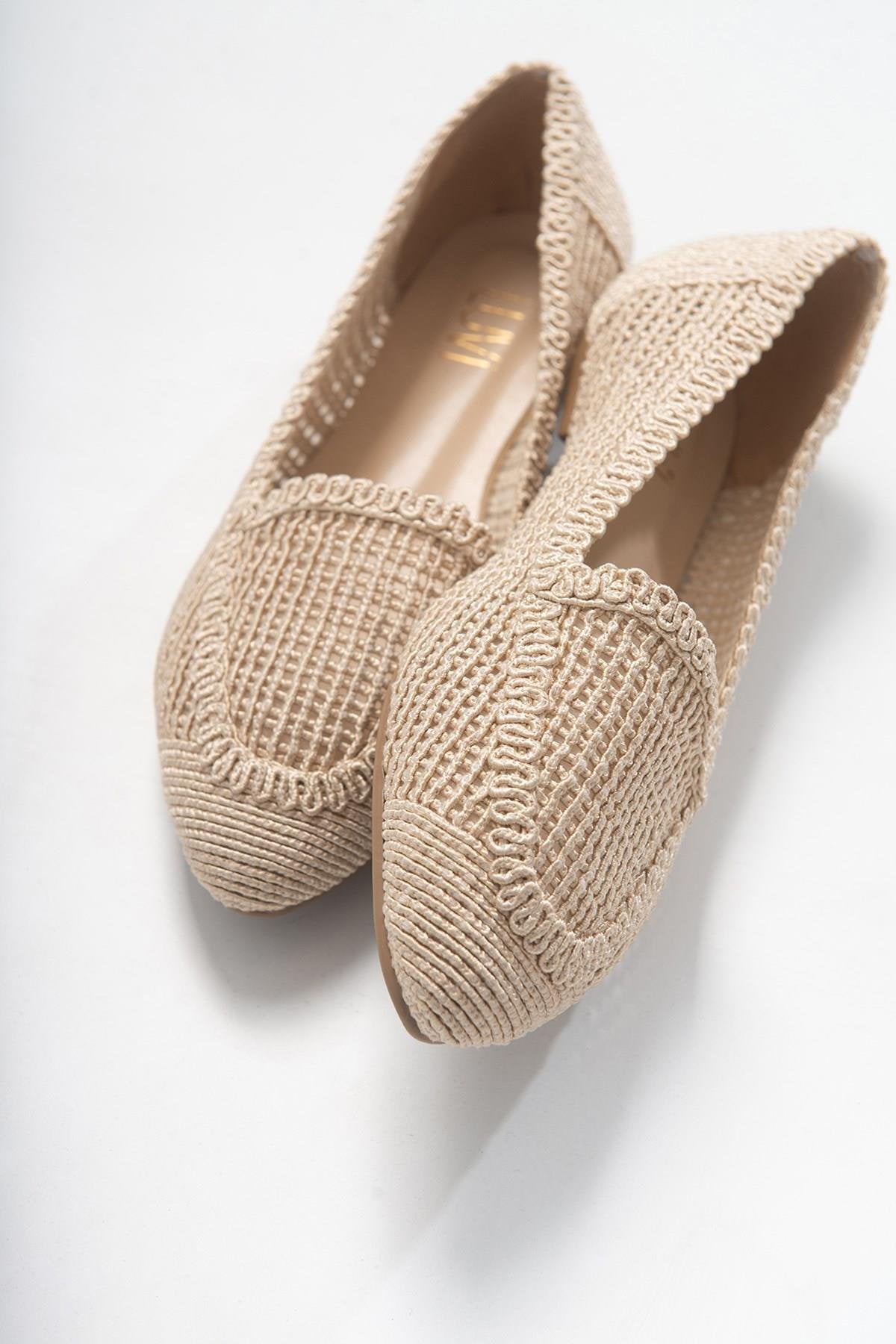 Балетки Mira Knit Prologue Shoes, кремовый — фото 2