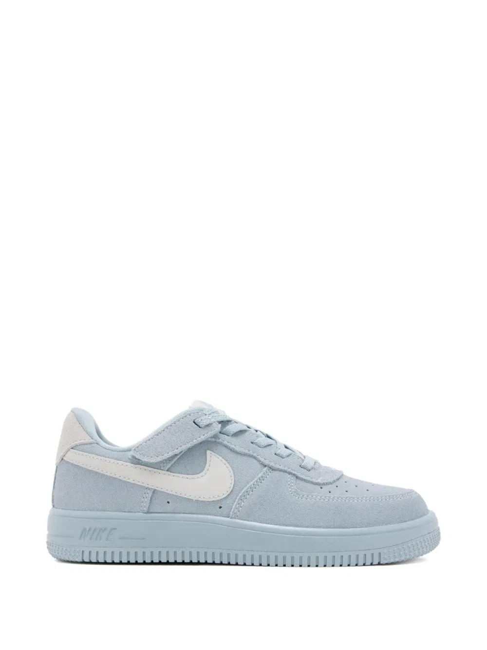 Кроссовки Force 1 low lv8 с замшевой аппликацией Nike Kids, синий