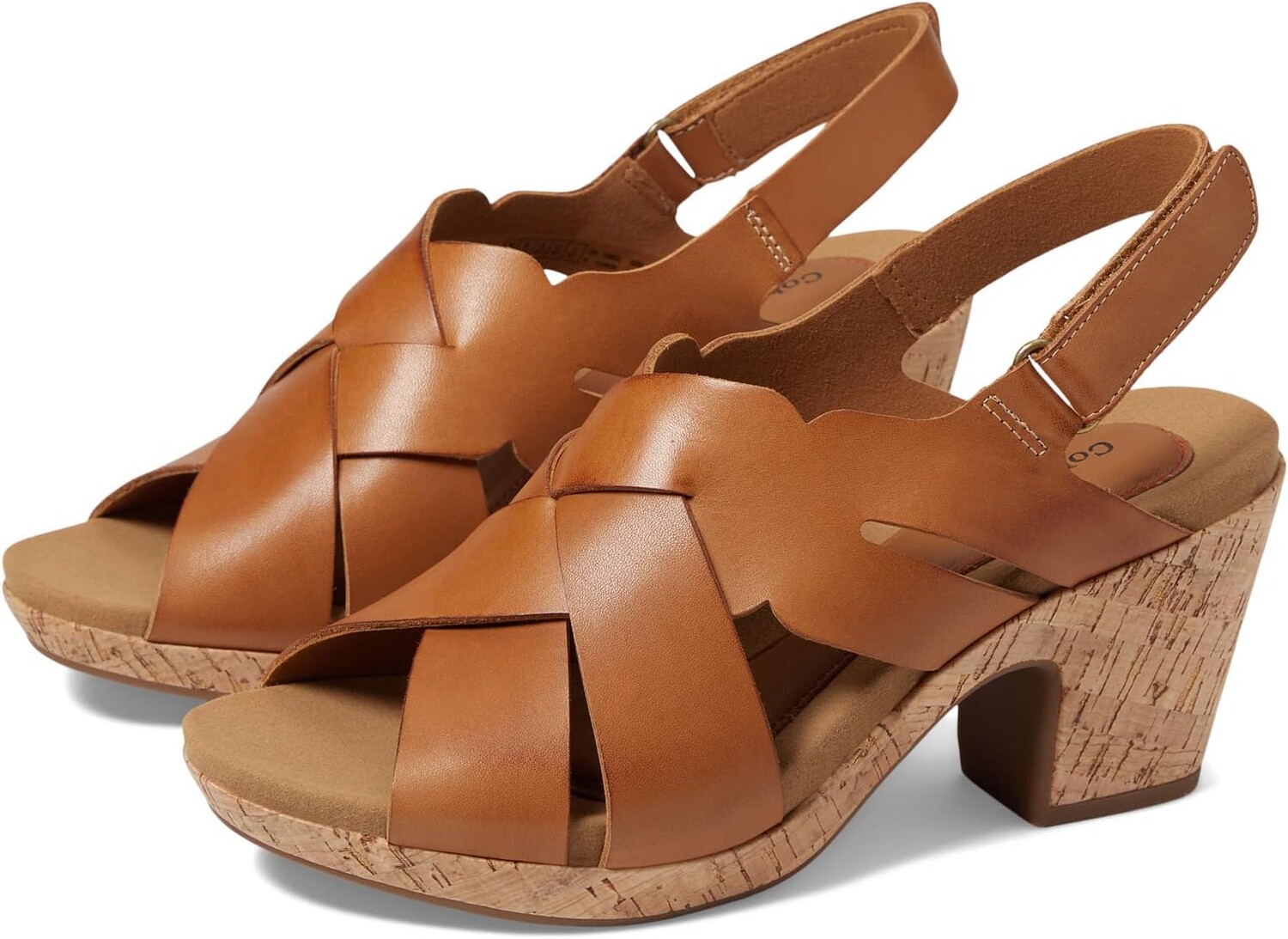 

Босоножки Alleah Sling Cobb Hill, цвет Honey Leather