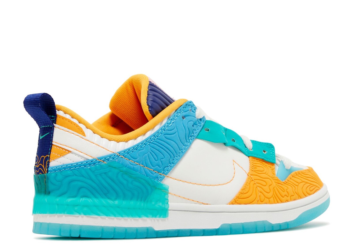 Кроссовки Nike Serena Williams Design Crew X Wmns Dunk Low Disrupt 2 'Clear Jade Sundial', разноцветный — фото 3