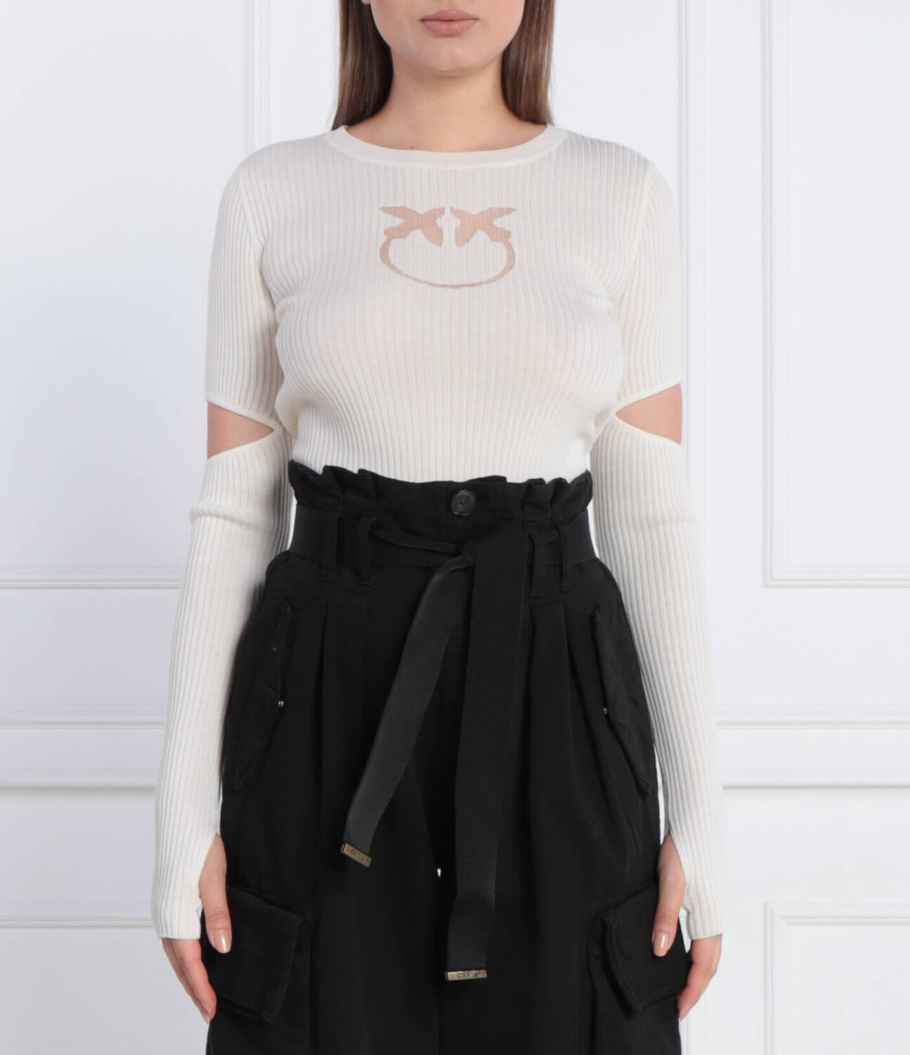 

Блуза Pinko Regular Fit, белый