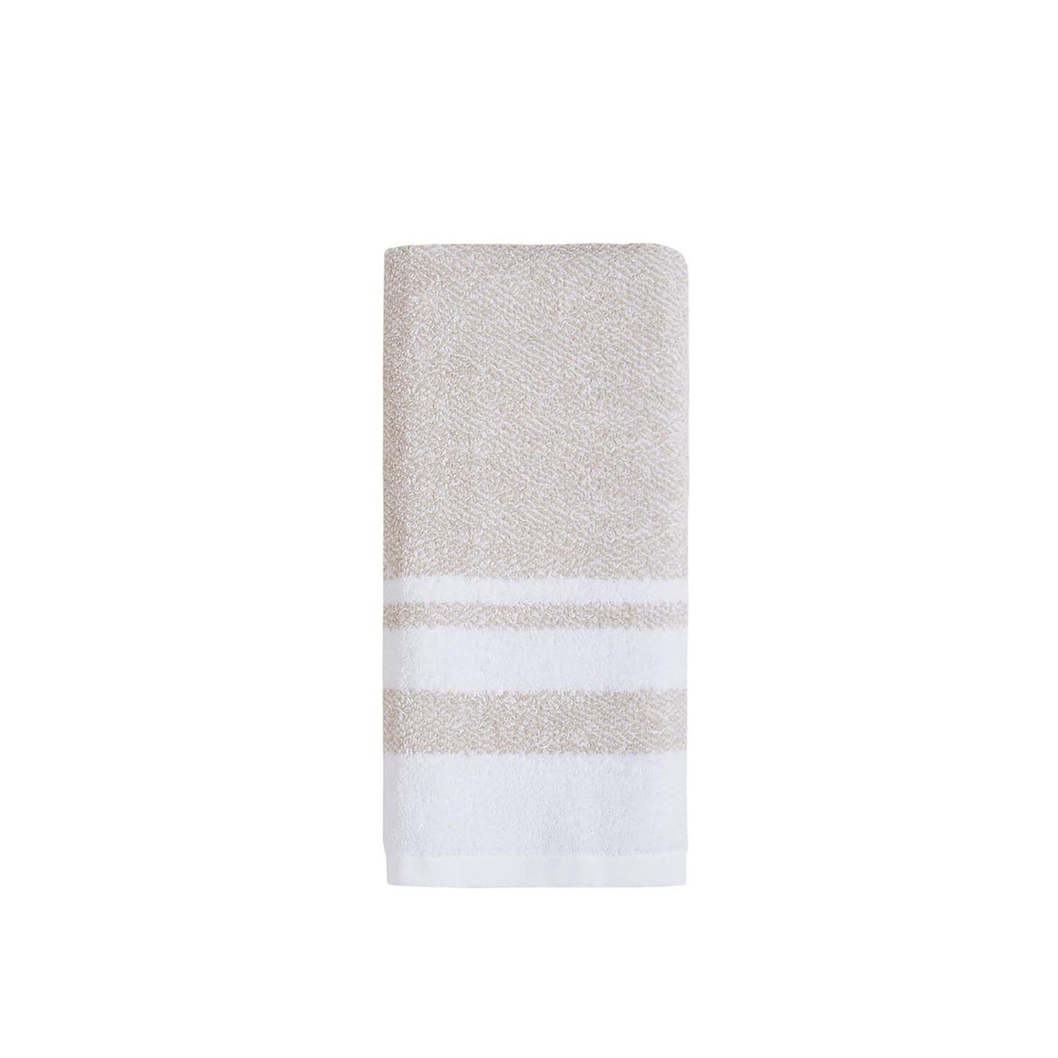 

Полотенце для рук Sonoma Goods For Life Spa Border, серо-коричневый