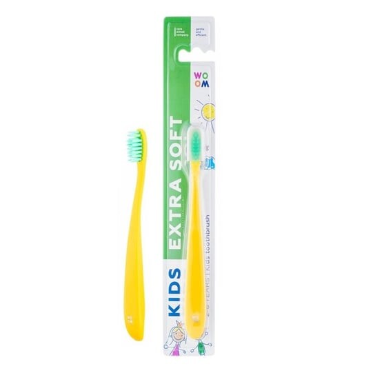 

Очень нежная зубная щетка для детей 2–6 лет. Woom, Kids Extra Soft Toothbrush