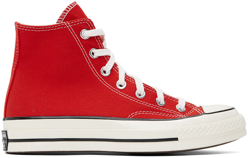 

Красный - Высокие кеды Chuck 70 Converse