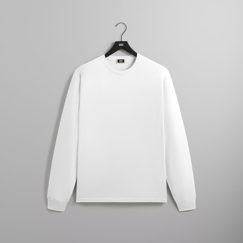 

Футболка Kith Long Sleeve Vintage Tee, белый