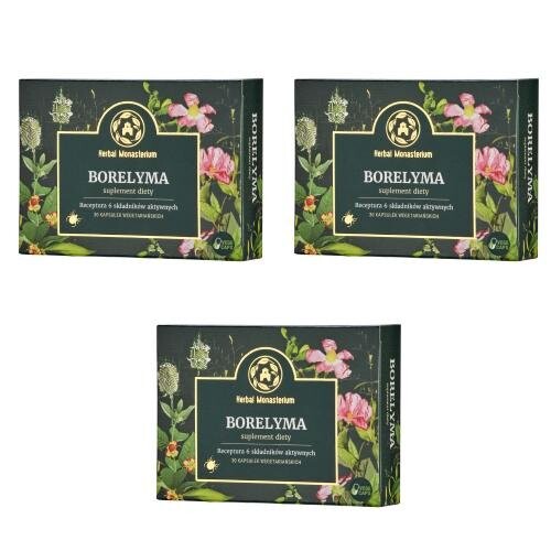 

Herbal Monasterium, Набор Борелима, 3 х 30 капс.