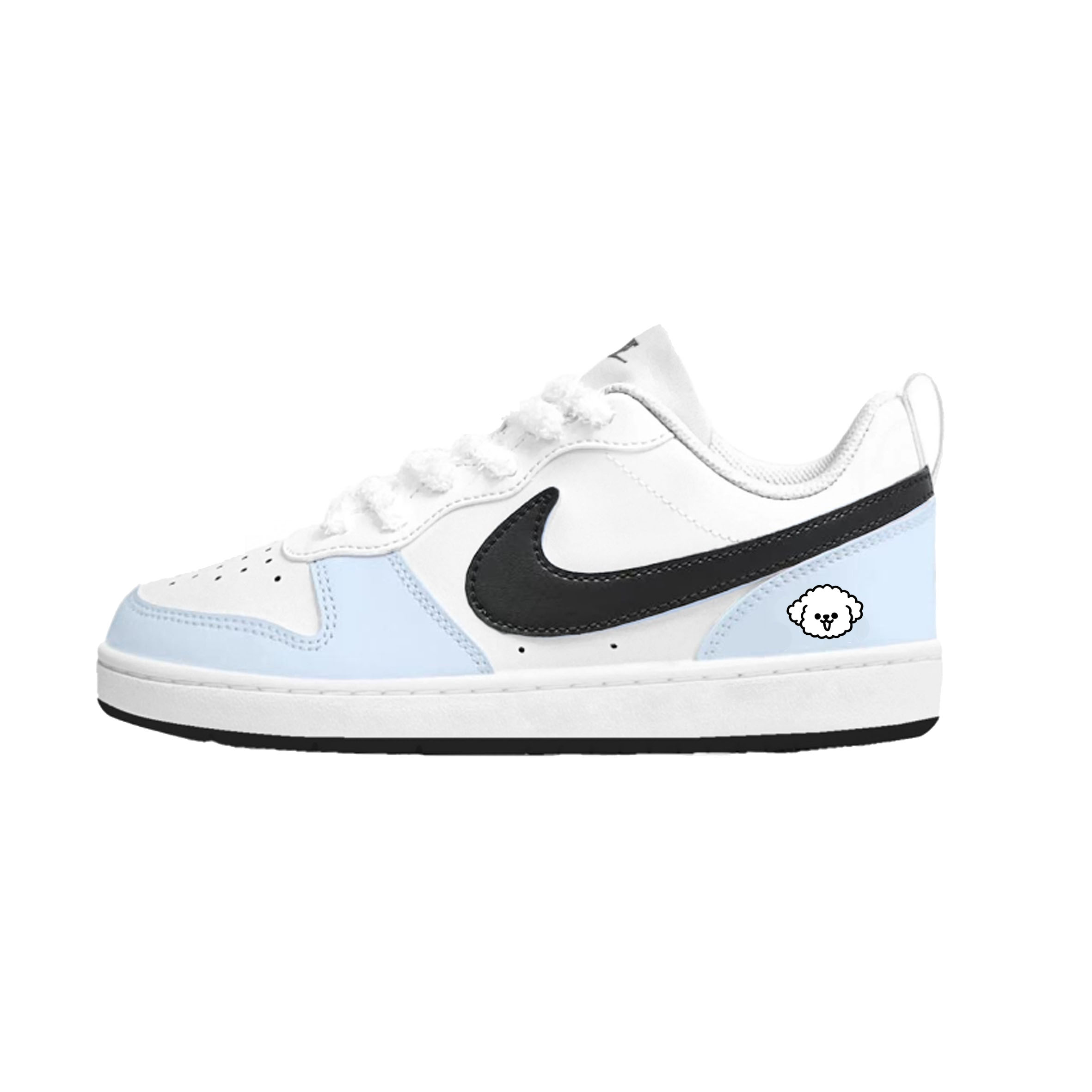 

Детские скейтерские кеды Court Borough Nike, белый