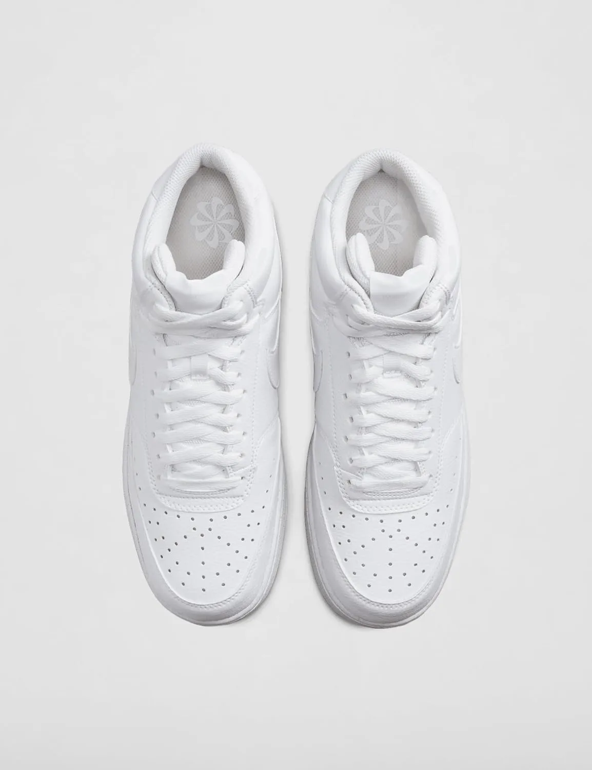 Мужские кроссовки Nike Court Vision Mid Next Nature, белый — фото 3