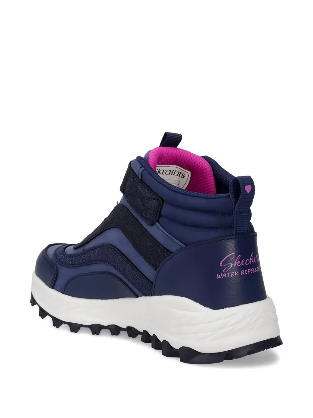 Кроссовки с блестящими ремешками Skechers, синий — фото 3