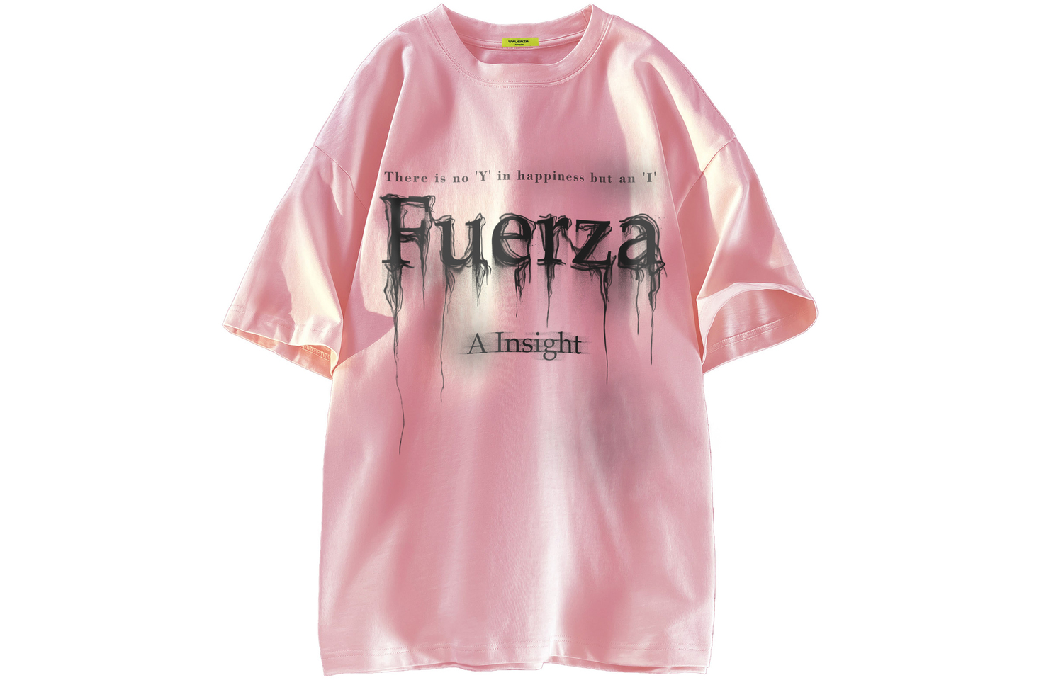 

Футболка унисекс FUERZA, розовый