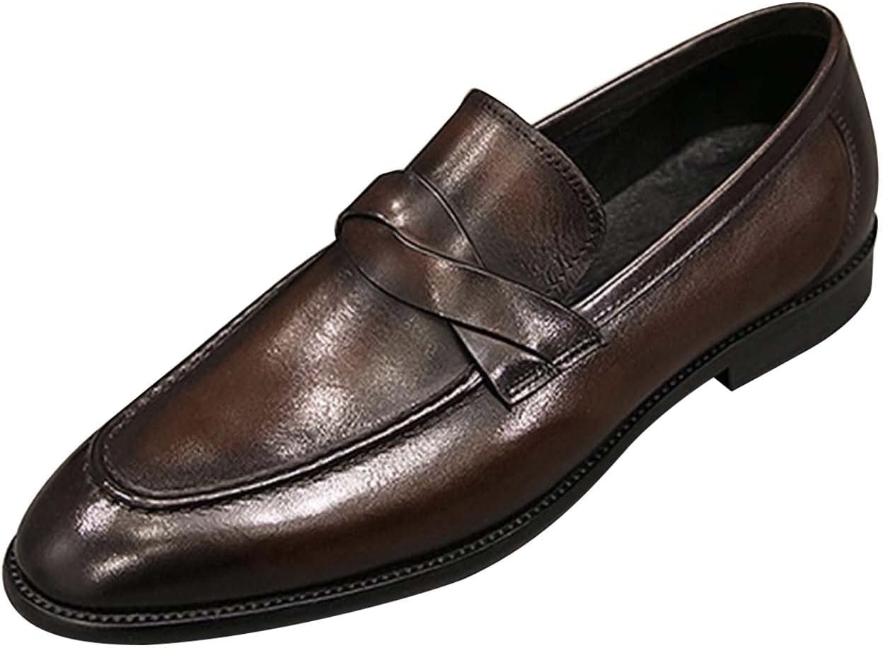 

Мужские классические повседневные туфли-лоаферы, оксфорды под смокинг, формальные свадебные туфли, широкие деловые лоферы с перемычкой Generic, 027