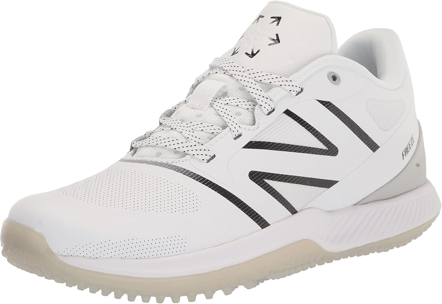 

Кроссовки New Balance Mens Freezelx V4 Turf, белый/черный/синий