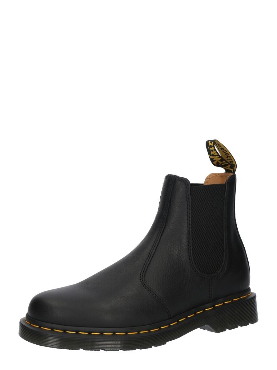 Ботинки-челси Dr. Martens 2976 с тканевыми элементами, черный
