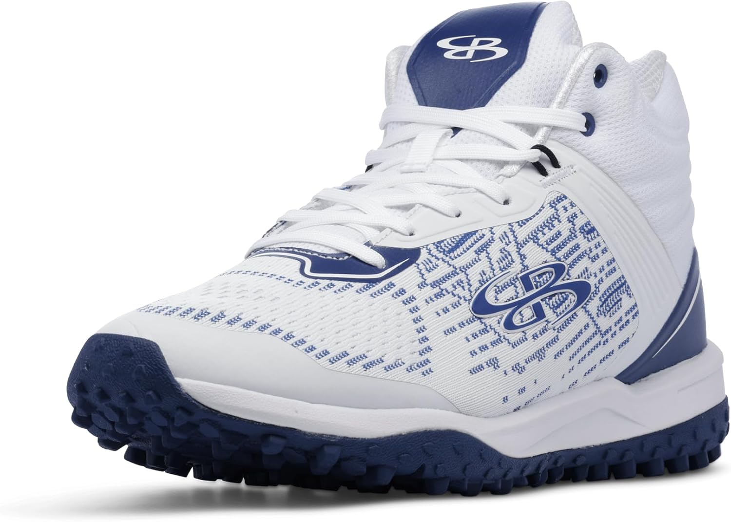 

Мужские футбольные кроссовки Boombah Viper Pureknit Turf Mid - Статус - Разнообразие цветов - Разные размеры, белый/синий