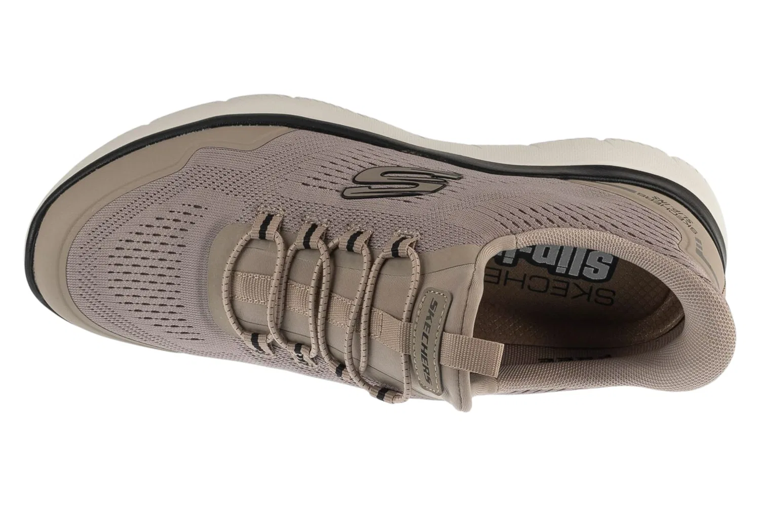 Кроссовки низкие Skechers Slip-Ins: Summits - Top Rate, бежевый — фото 3
