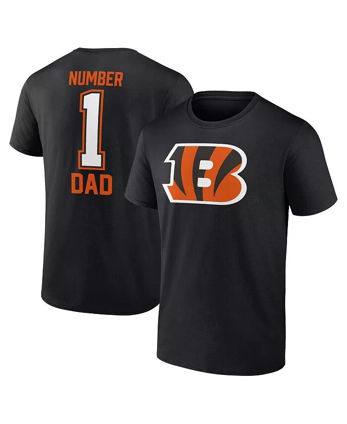 

Мужская черная футболка Cincinnati Bengals ко Дню отца Fanatics