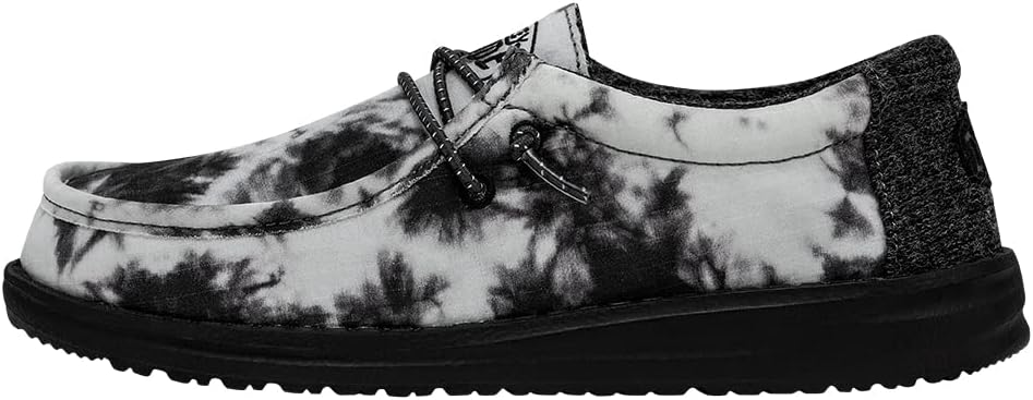Детские лоферы HEYDUDE Wally, Thunderstruck Tie Dye