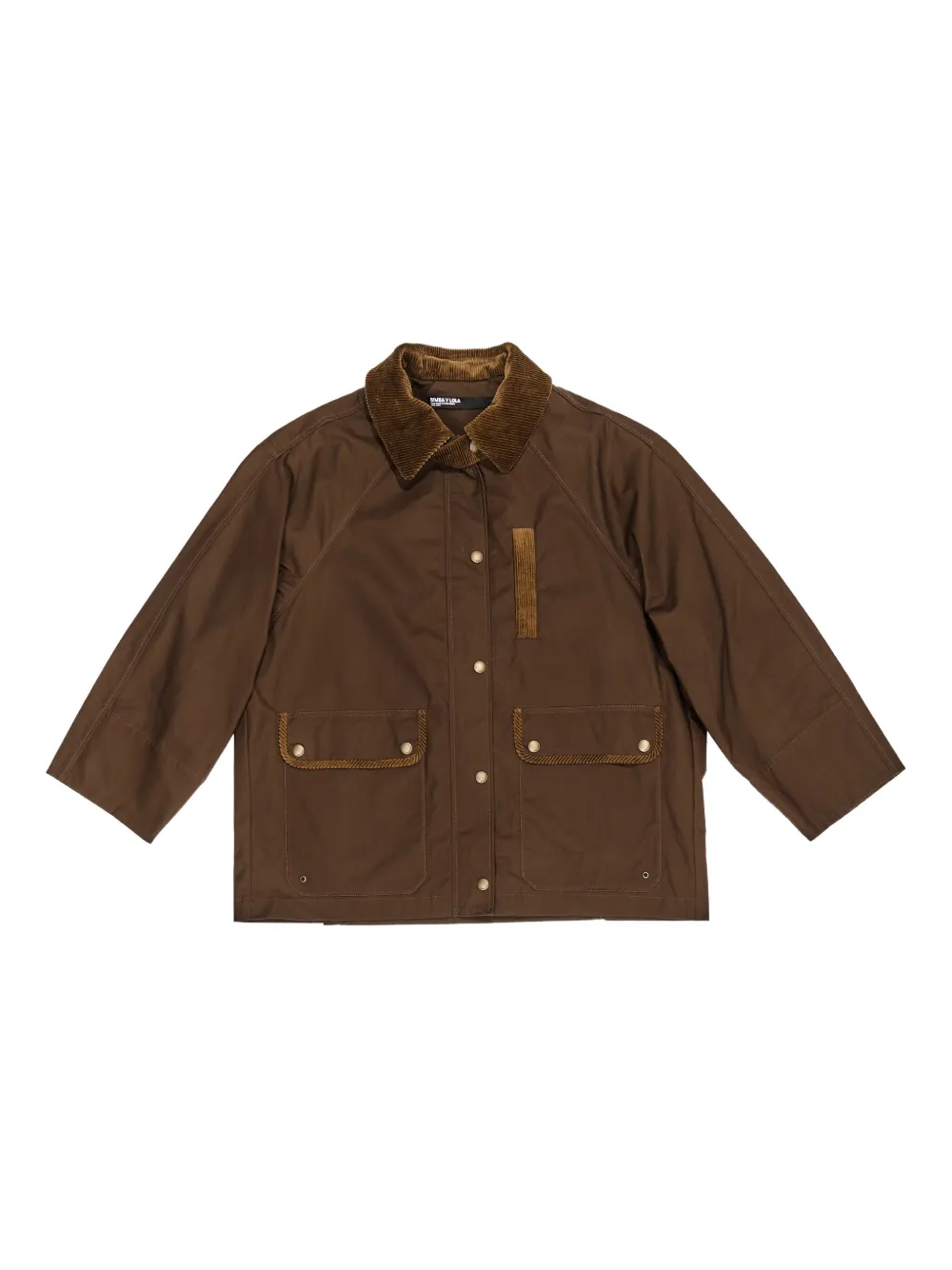 

Куртка с вельветовым воротником Bimba Y Lola, зеленый