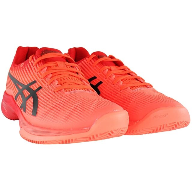 Мужские красные кроссовки Solution Speed FF Clay Tokyo Asics, красный — фото 2