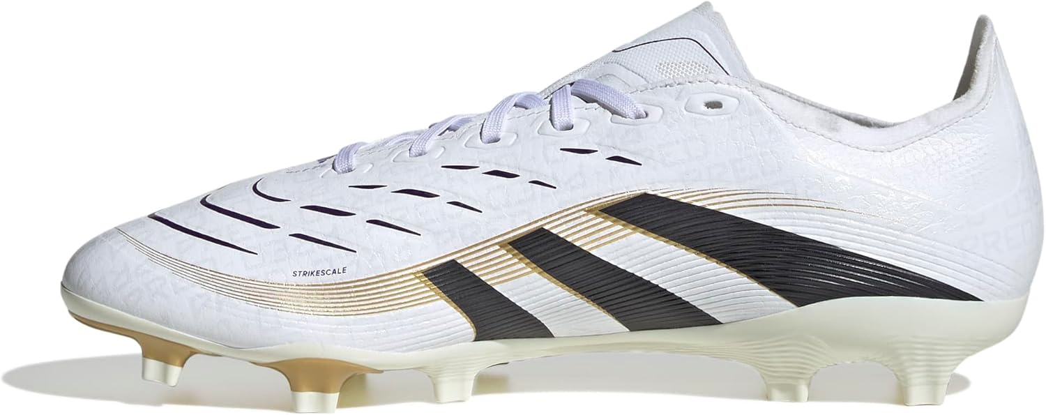 

Футбольные бутсы Adidas Unisex League Firm Ground/Multi Ground, белый/черный/золотой