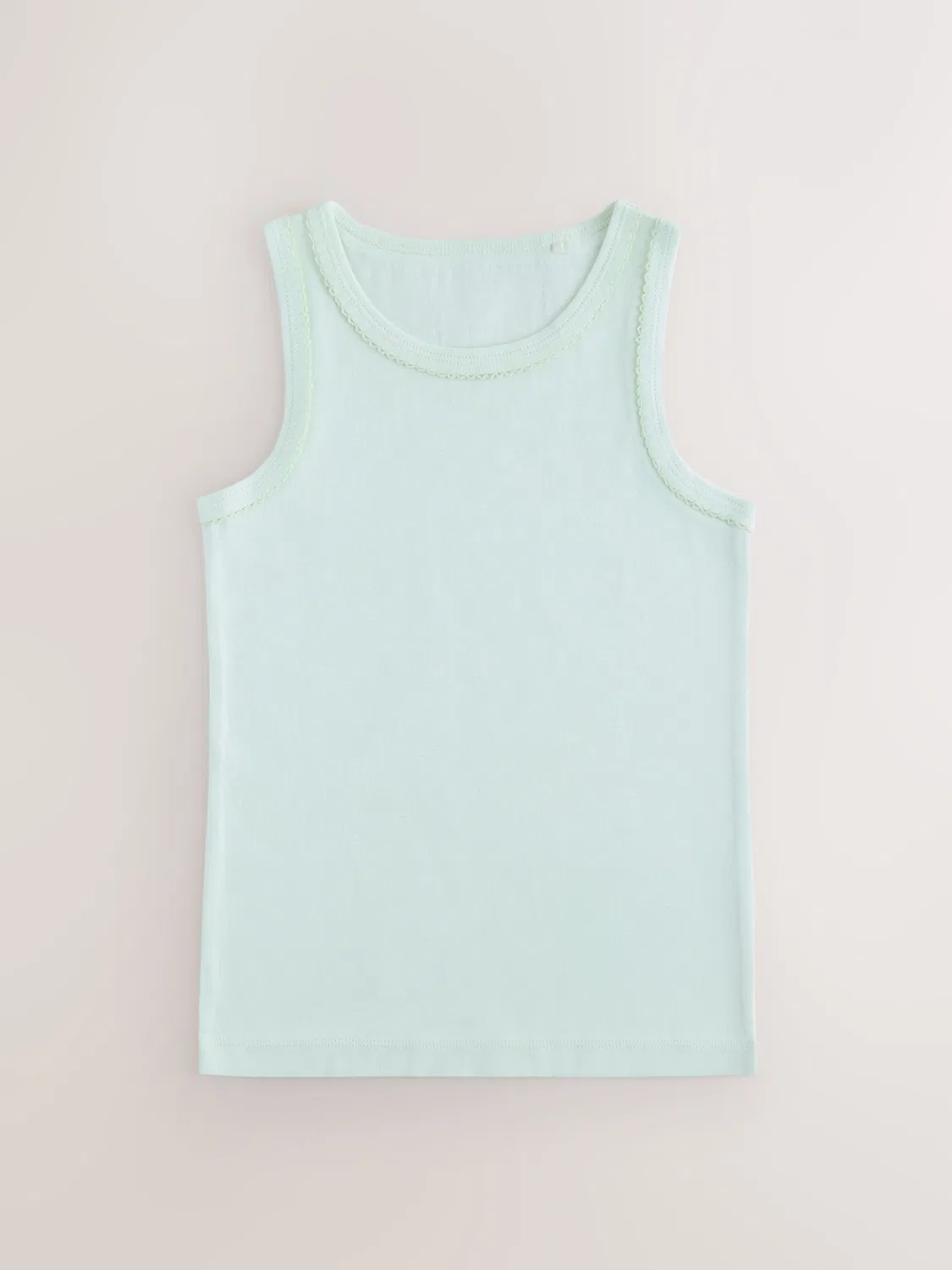 Нижняя рубашка Next, Light Yellow/Mint/Lavender/Light Orange/Pitaya — фото 4