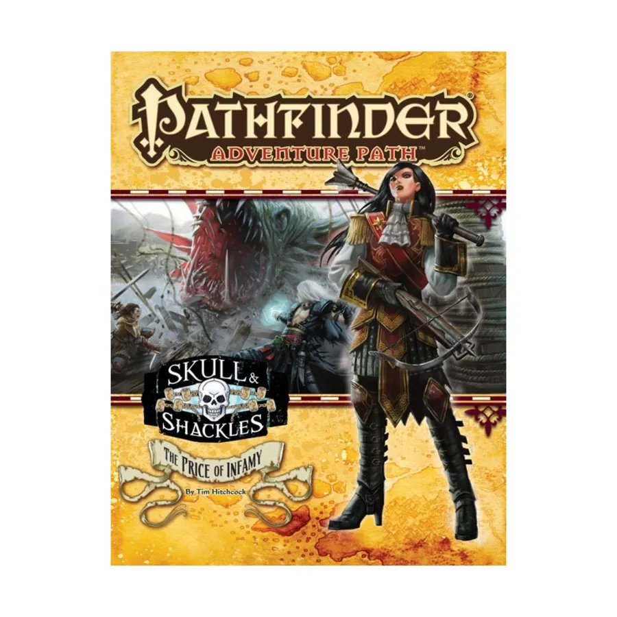 

#59 "Skull & Shackles #5 - The Price of Infamy", Pathfinder Roleplaying Game (1st Edition) - Adventure Path #031 - #060, мягкая обложка