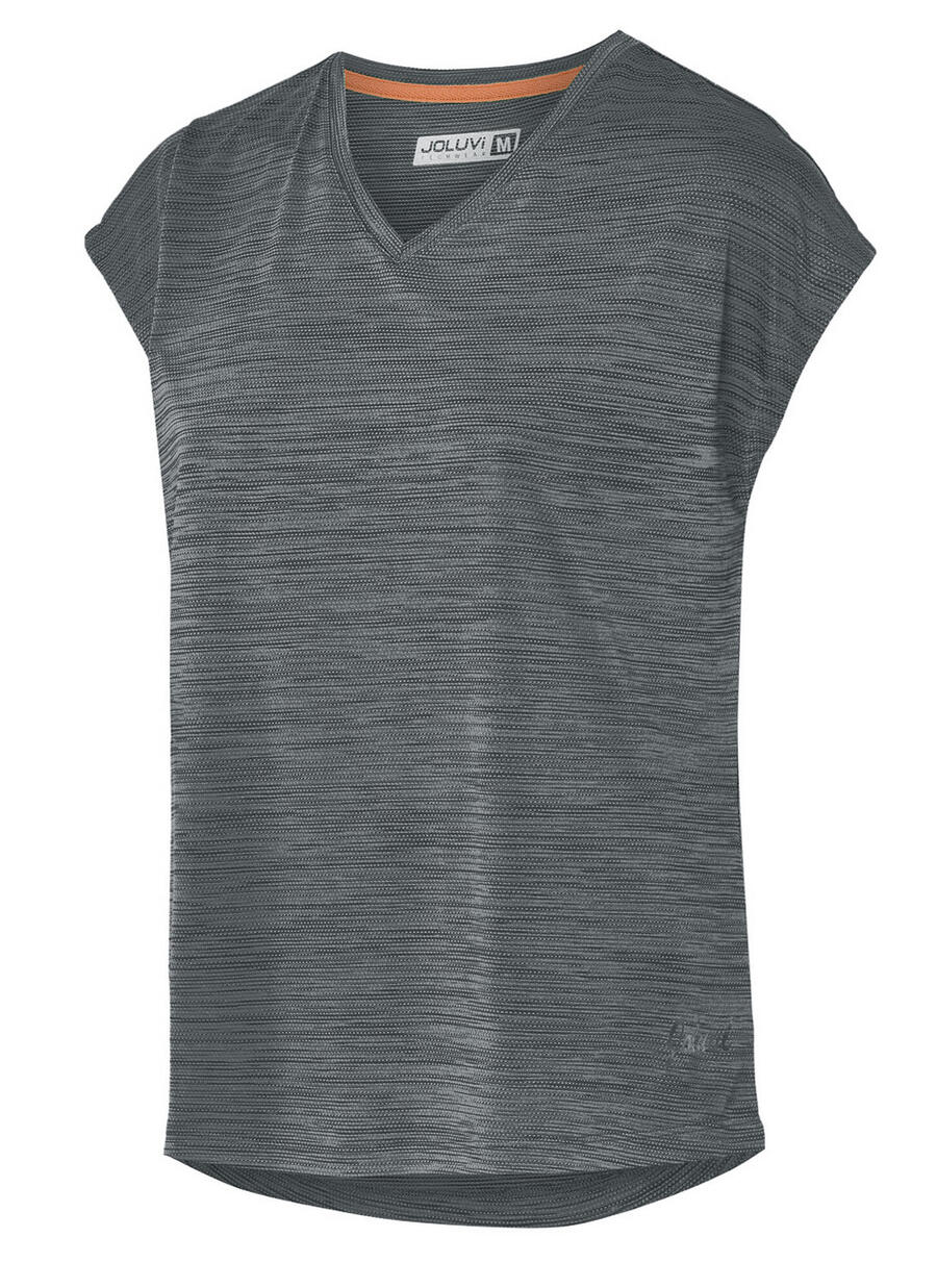 

JOLUVI Футболка CAMISETA DIAMOND W Fitness/Gym Women, female ANTRACITA Breathable
