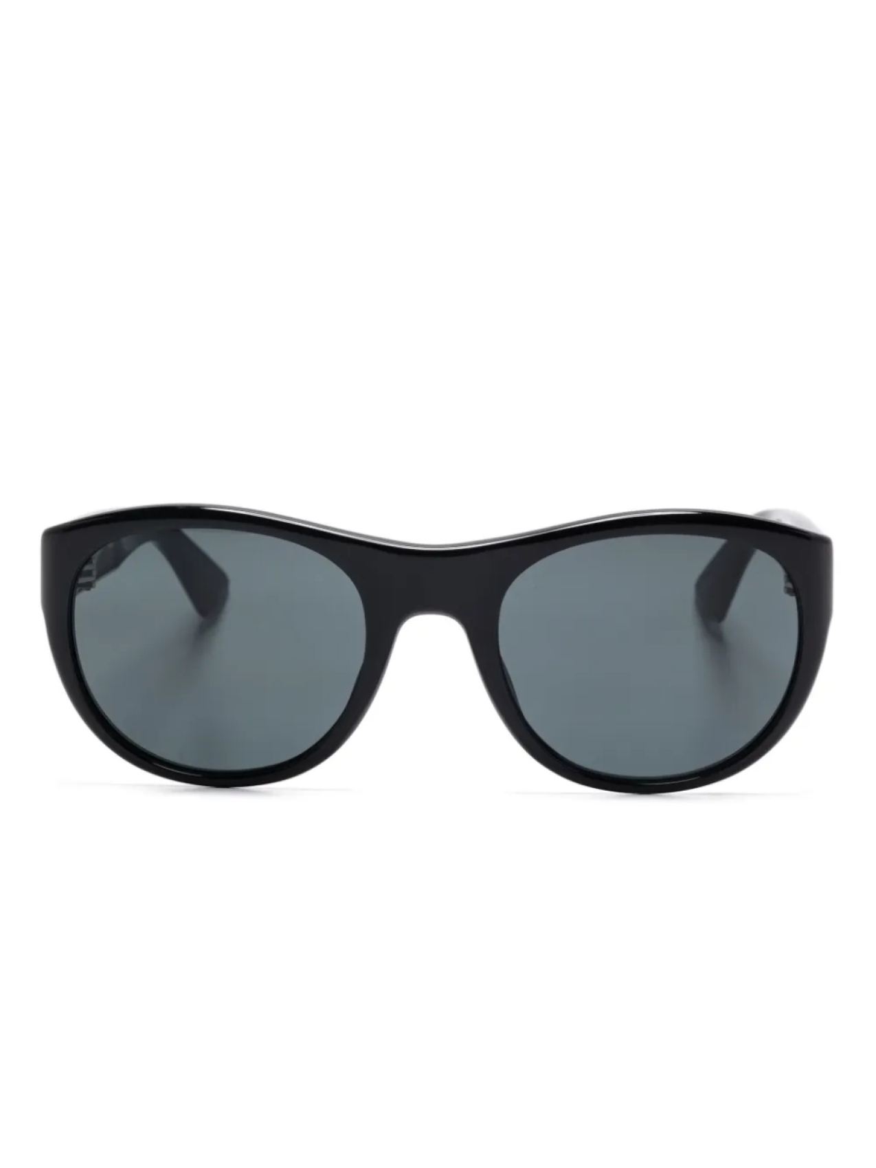 

Солнцезащитные очки в круглой оправе Saint Laurent Eyewear, черный