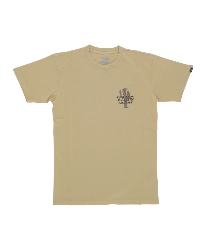 

Футболка с коротким рукавом, окрашенная методом овердай. Vans, бежевый