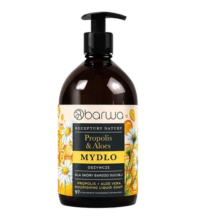 

Питательное жидкое мыло «Прополис + Алоэ» 480 мл Barwa