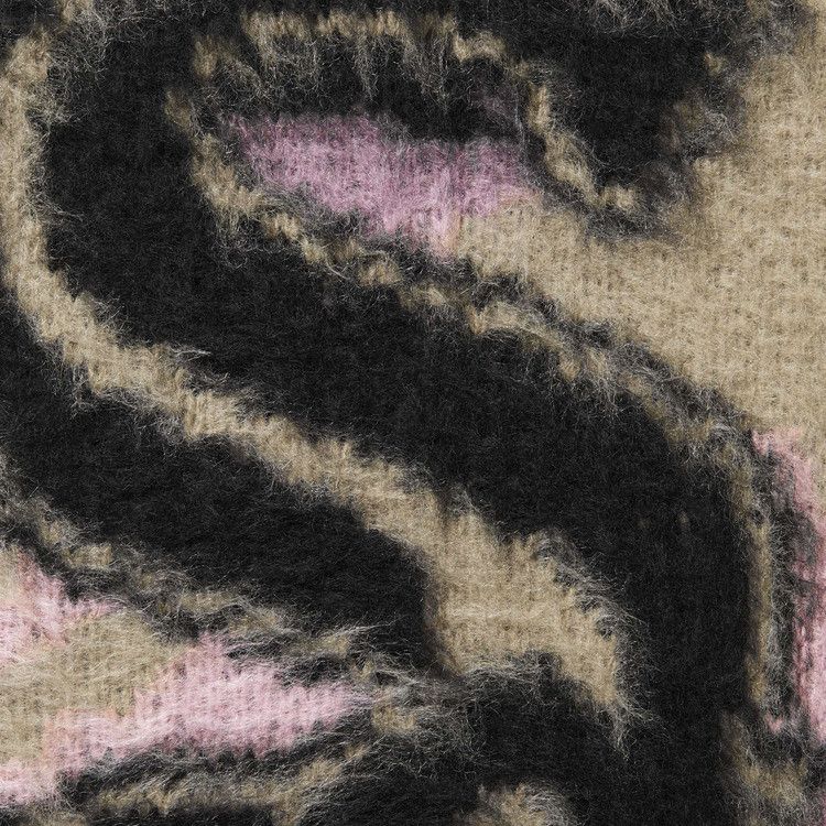 Свитер Supreme x Chicago White Sox Zip Up Hooded Sweater, Pink Camo — фото 3