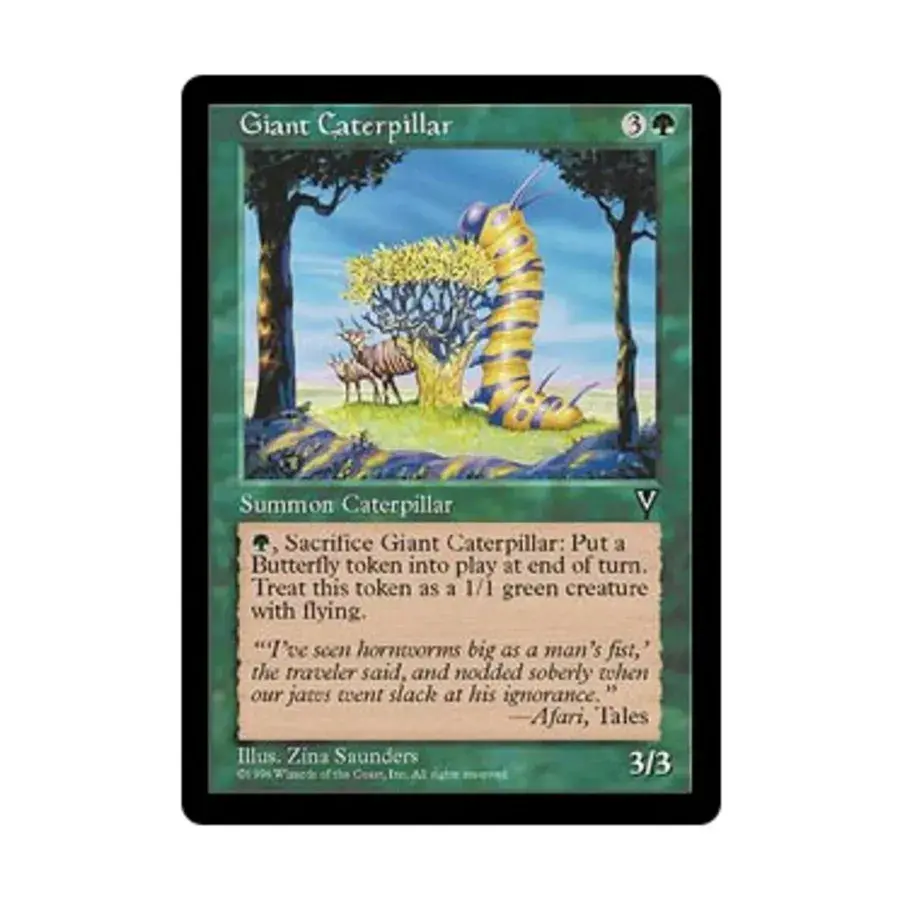 

CCG Гигантская гусеница (С), MTG - Visions