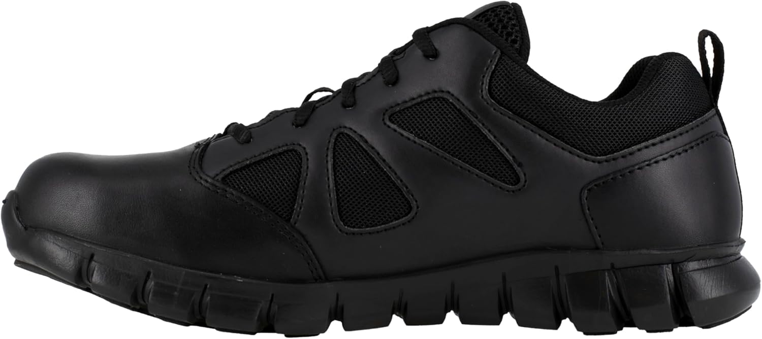 Reebok Work Sublite Cushion Tactical Oxford Мужские оксфорды, черный — фото 4