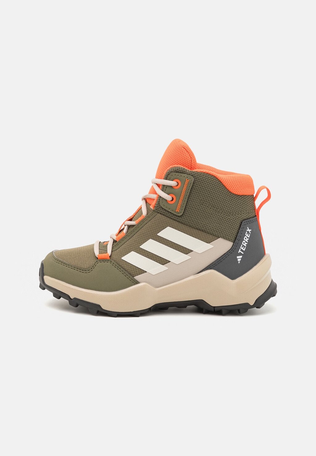 

Ботинки TERREX AX4R MID HIKING adidas, оливковый