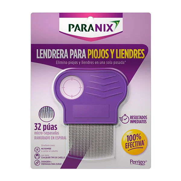 

32 шипа Lendrera Para Piojos Y Liendres Paranix, 1 UD