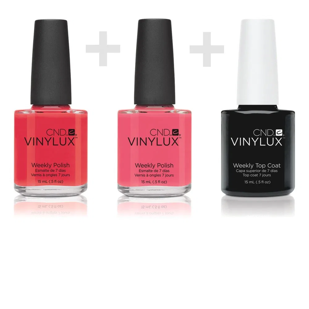 Набор лаков для ногтей CND VINYLUX Tequila Sunrise Pack Cnd
