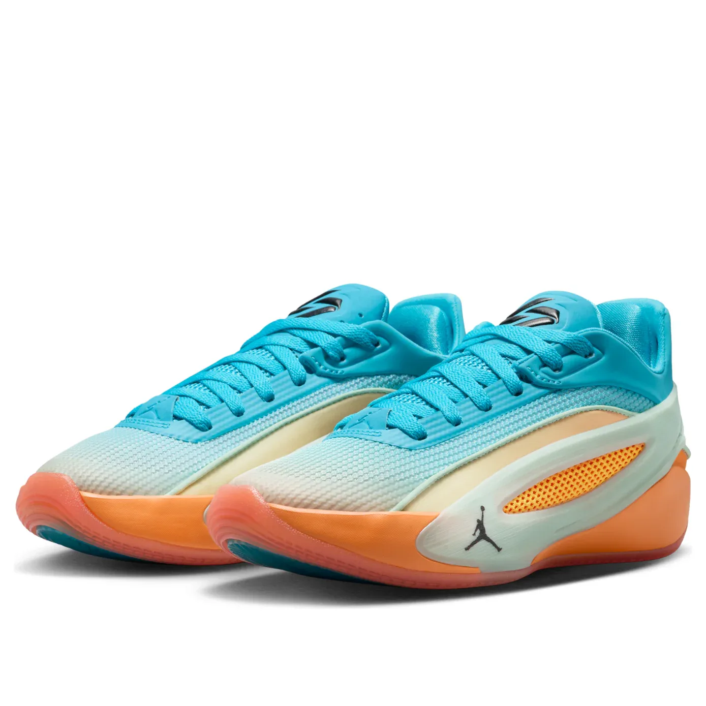 Кроссовки (GS) Air Jordan Luka 5 'Turquoise Blue Green Glow Kumquat' — фото 2
