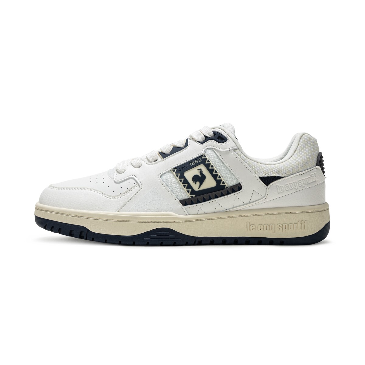 

Кроссовки le coq sportif Tennis Shoes Men Low-top, бежевый/синий