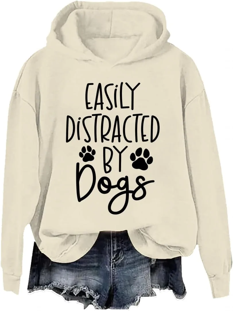 

Толстовка Easily Distracted by Dogs