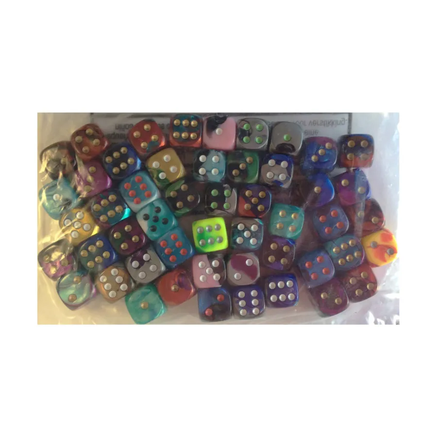 

Ассорти Gemini d6 с шипами (50) (12 мм), Dice - Gemini - Bulk (Chessex)