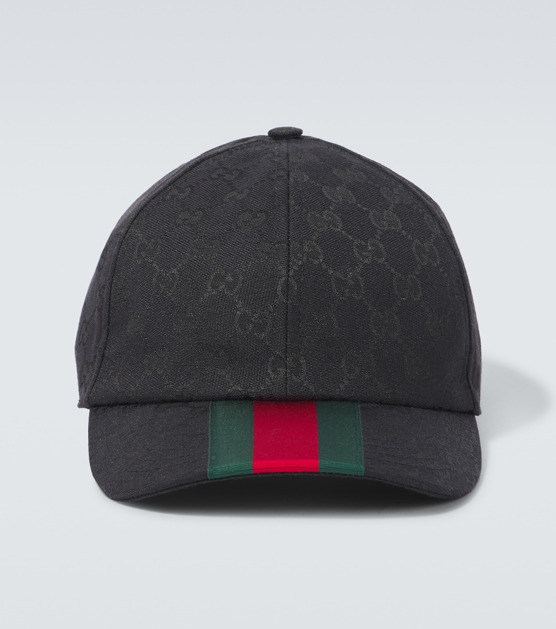 

Оригинальная бейсболка GG из хлопка Gucci, Black/ V/ R/ V