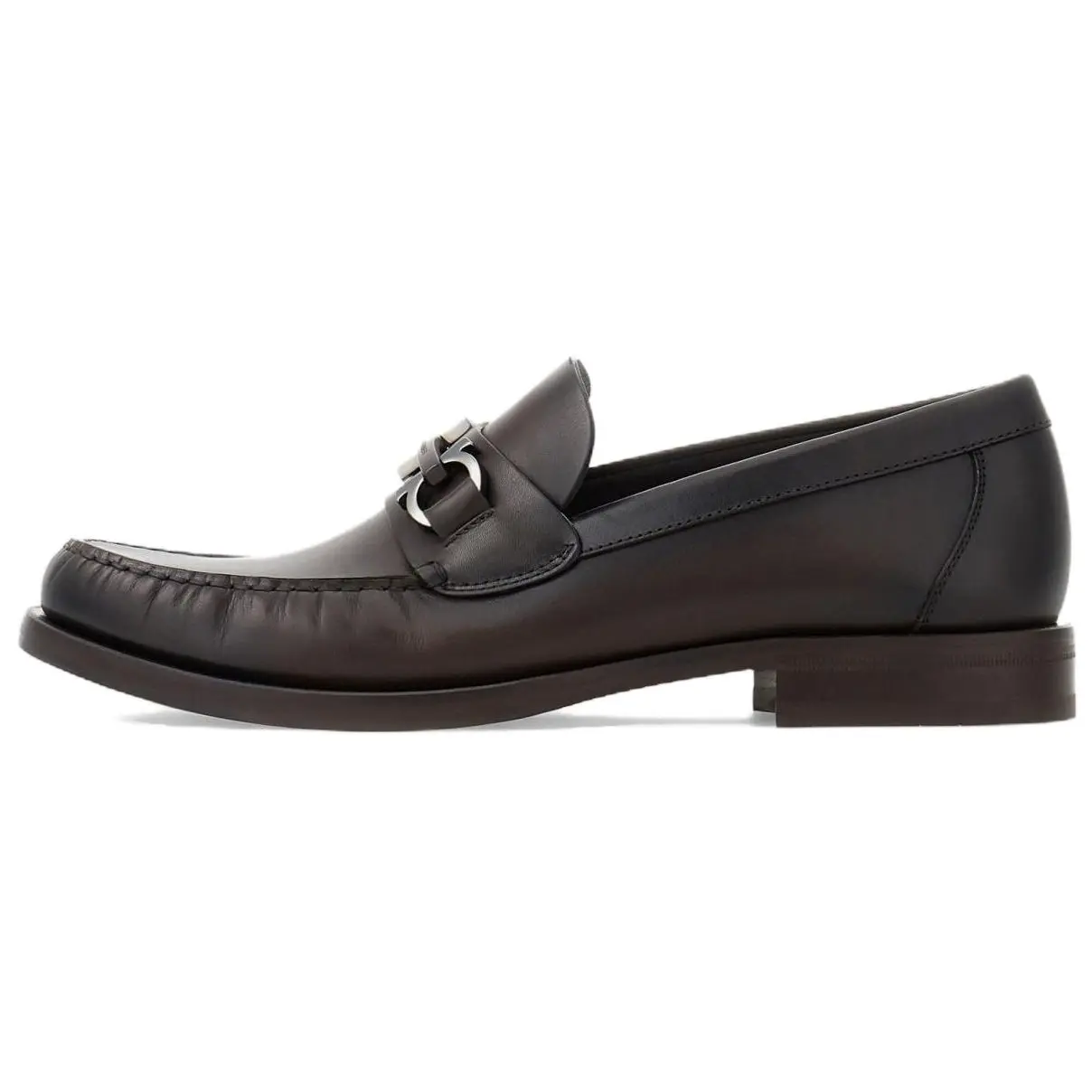 Gancini Лоферы женские коричневые Ferragamo