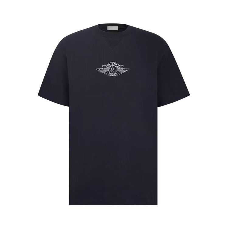 

Футболка Dior x Air Jordan Wings T-Shirt Navy, синий