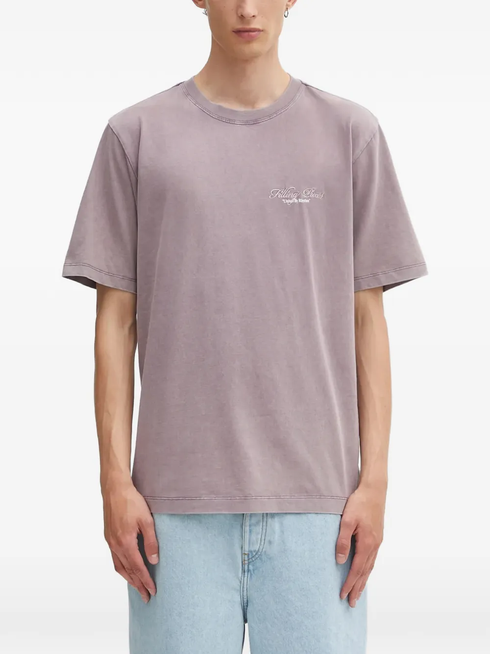 

Футболка с круглым вырезом из винила Filling Pieces, фиолетовый