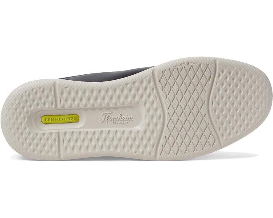 Кроссовки Florsheim Social Lace To Toe Sneakers, цвет Black/White Sole — фото 3
