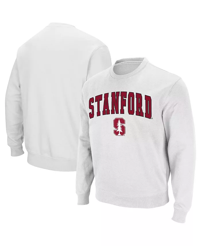 

Мужской свитшот с аркой и логотипом Stanford Cardinal Colosseum, белый