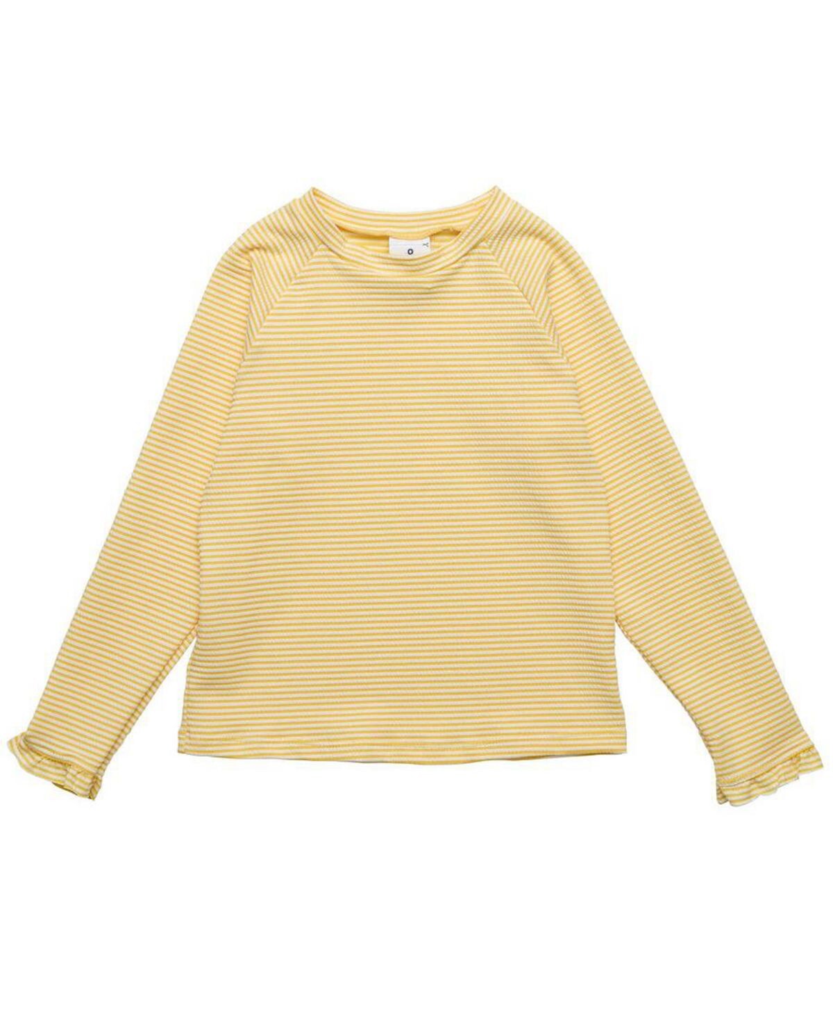 

Топ для малышей|Детских девочек Marigold Stripe LS Rash Top Snapper Rock