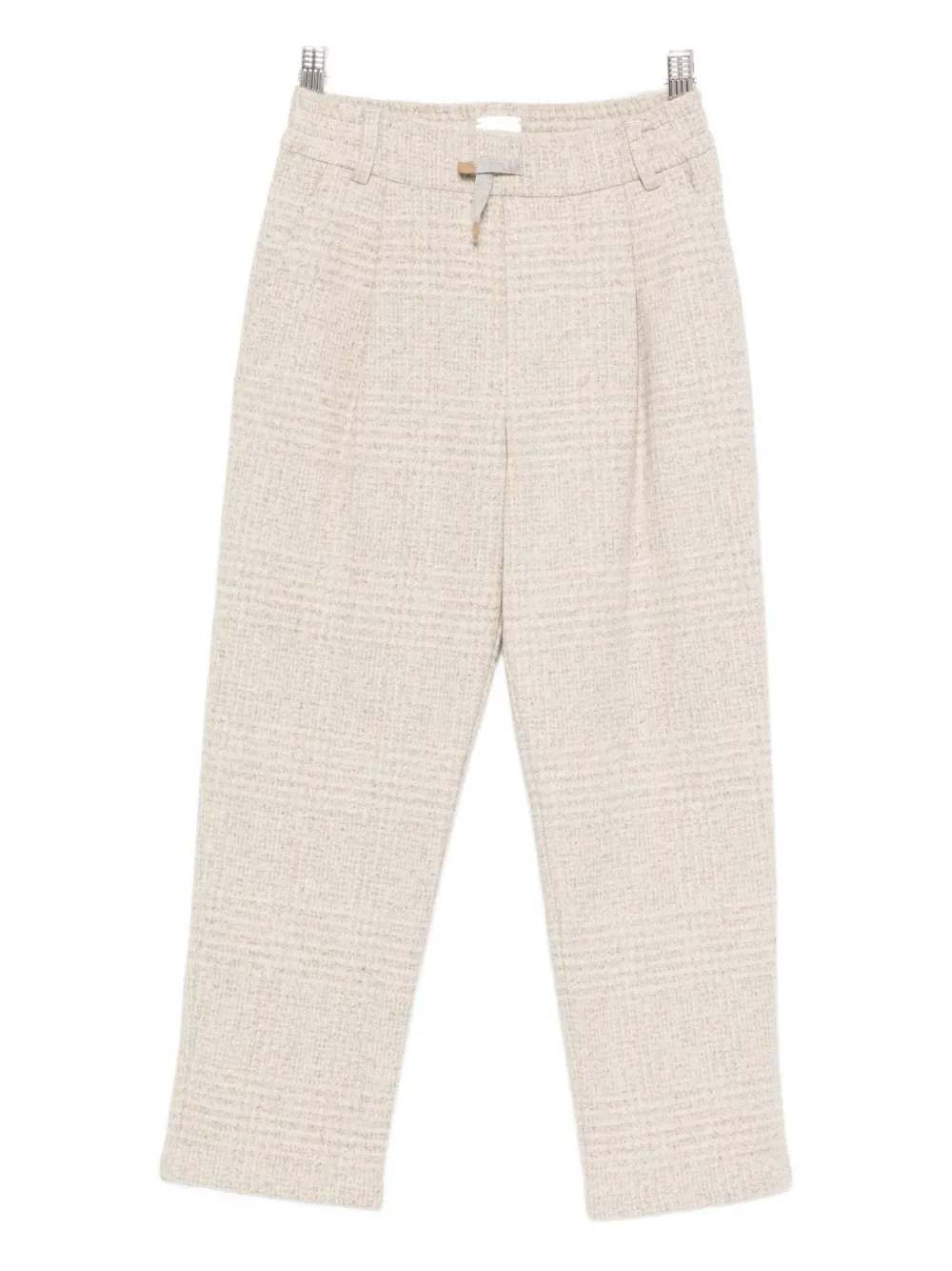 

Плиссированные брюки Eleventy Kids, серый