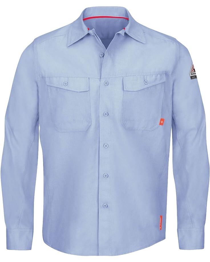 

Рубашка Bulwark FR iQ Series Endurance Collection FR Work, цвет Light Blue