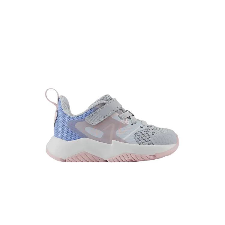 

Кроссовки New Balance Rave Run v2 Bungee Lace Top Strap Toddler Bright Sky Rose Sugar, синий